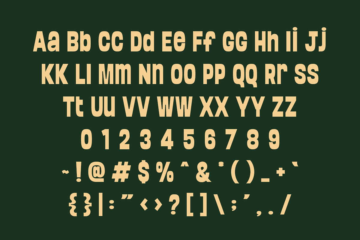 Chroma - Bold Condensed Font, a Sans Serif Font by roomspace creative lab (Photo 8 of 8)