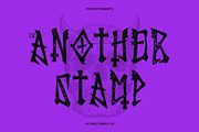 CS Another Stamp, a Serif Font by Craft Supply Co. (Thumbnail 1 of 8)