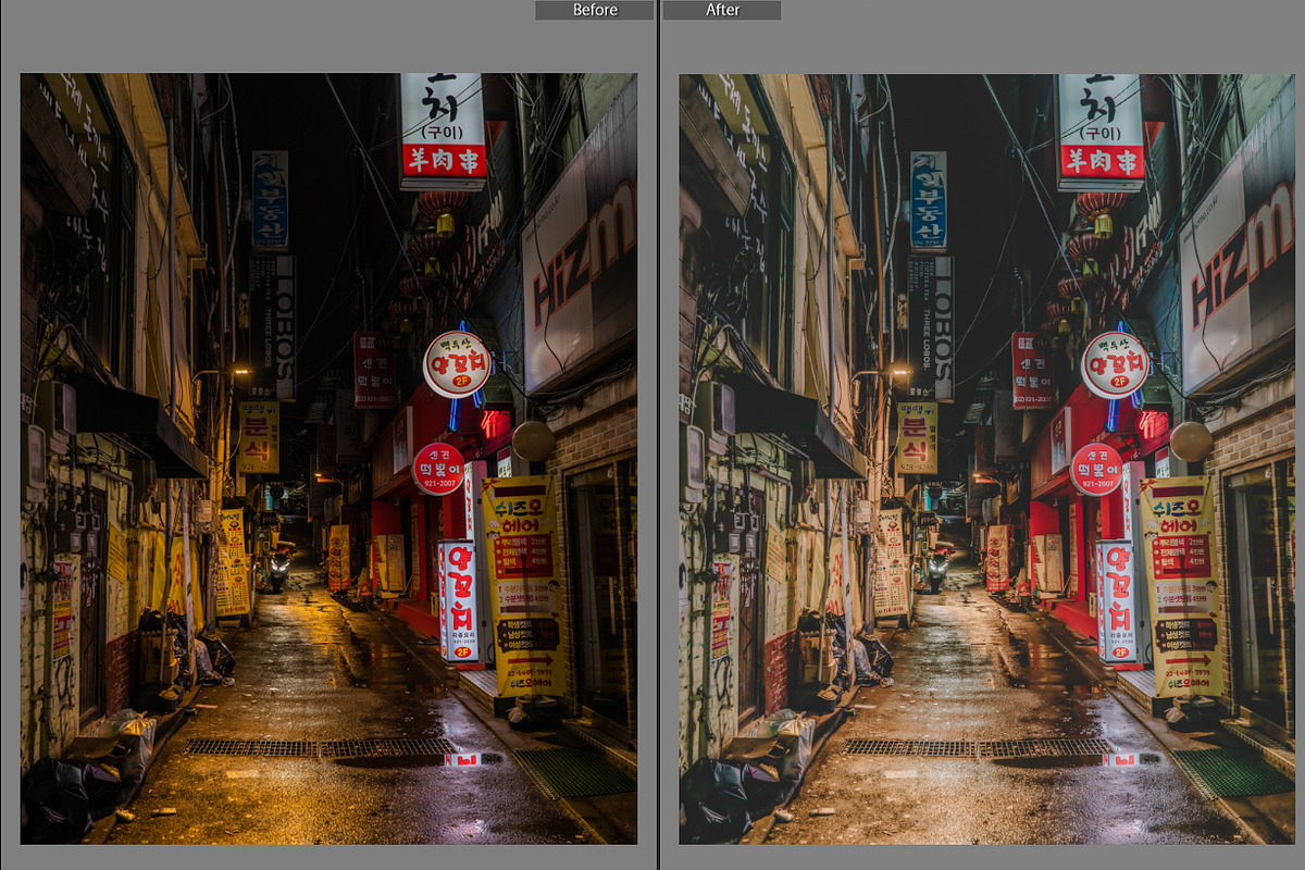 Night Photography Lightroom Preset, a Layer Style Add-On by GeorgeKhelashvili (Photo 7 of 9)