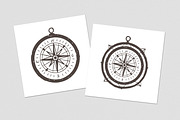 Compass with a wind rose, an Illustration by Good Studio (Thumbnail 3 of 3)
