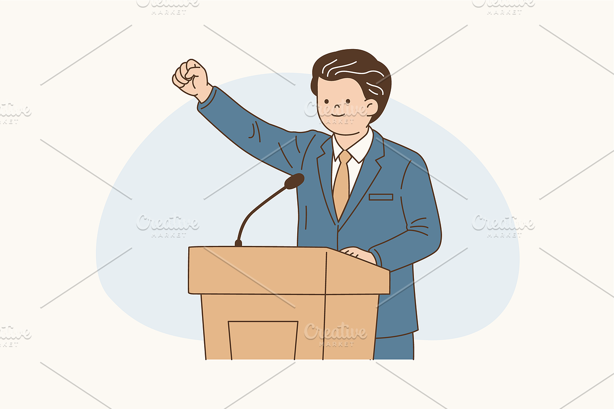 The Campaign Trail Illustration, an Object Graphic by Jump Studio (Photo 7 of 12)