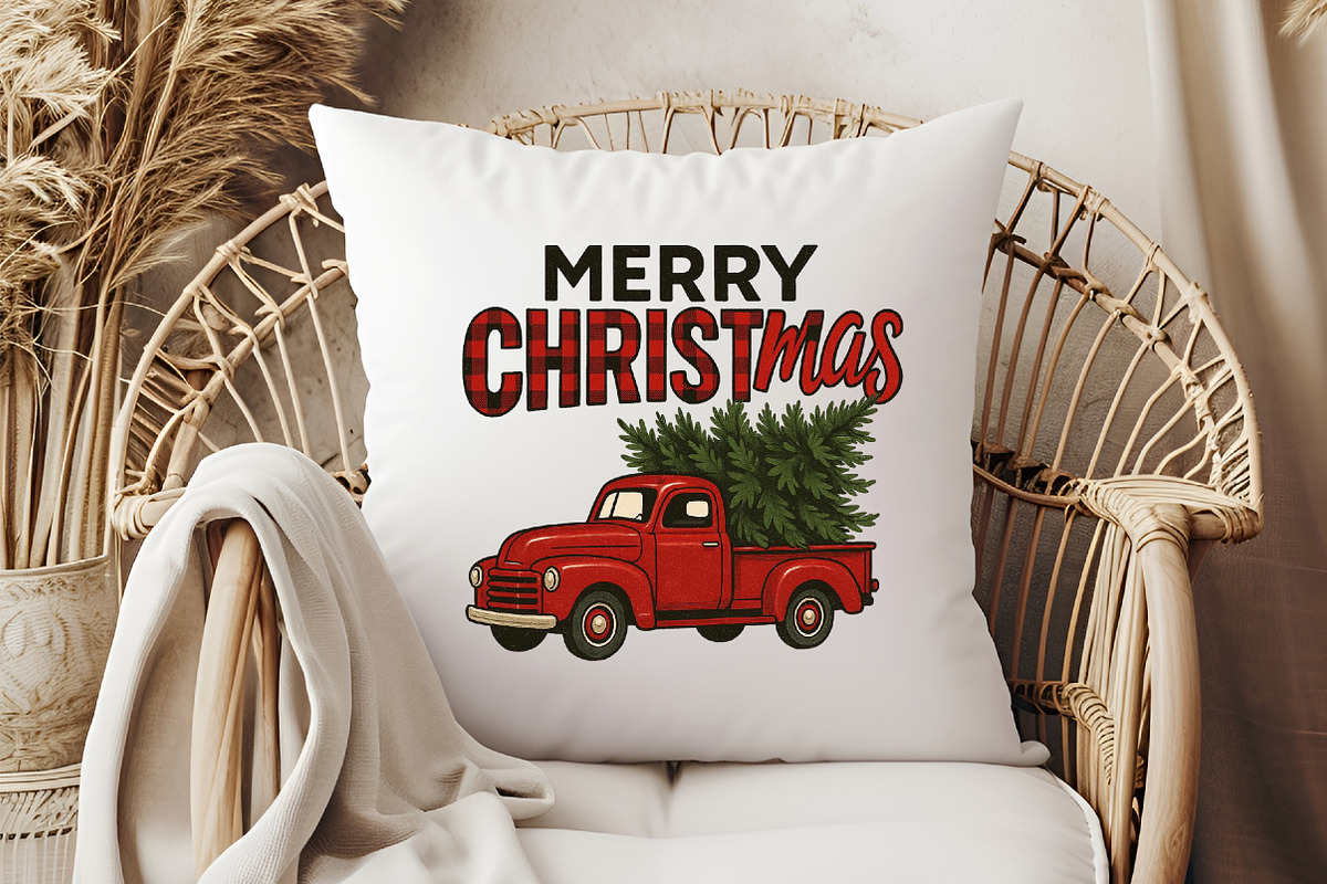 Merry Christmas Truck PNG, an Illustration by Libby Wishes (Photo 2 of 6)
