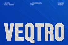 Vectro Condensed Typeface Font