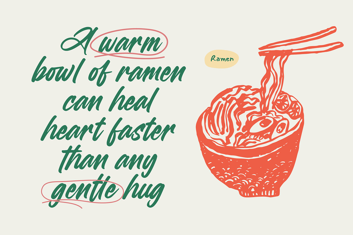 Heighaps Wastone Modern Brush Font, a Script Font by Letterena Studios Script (Photo 3 of 20)