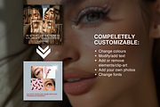 Lash Tech Canva Templates, a Social Media Template by DesignsbyMariaStudio (Thumbnail 4 of 10)