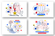 6 Happy Veterans Day Illustration, a Person Illustration by denayunebgt (Thumbnail 2 of 3)