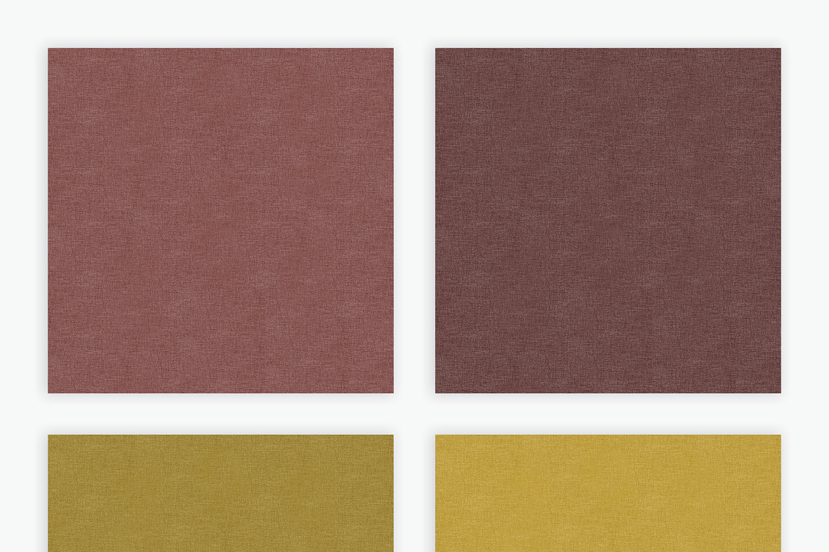Paper - Basic Linen - Red & Gold preview 3