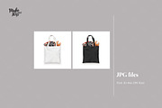 Isolated Halloween tote bag mockup, a Product Mockup by Make Beautiful Things (Thumbnail 4 of 6)