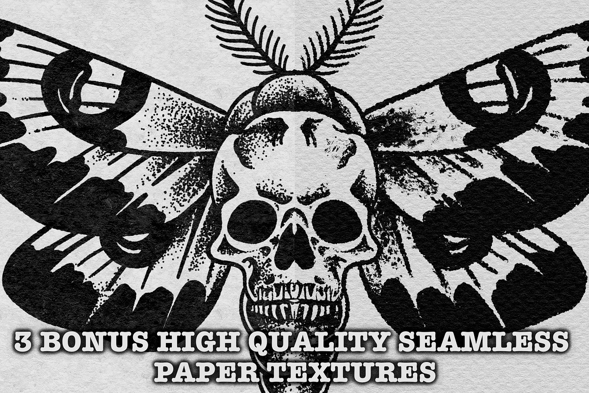 120 Procreate Tattoo Brushes, a Brush Add-On by Nuclear Brushes (Photo 7 of 10)