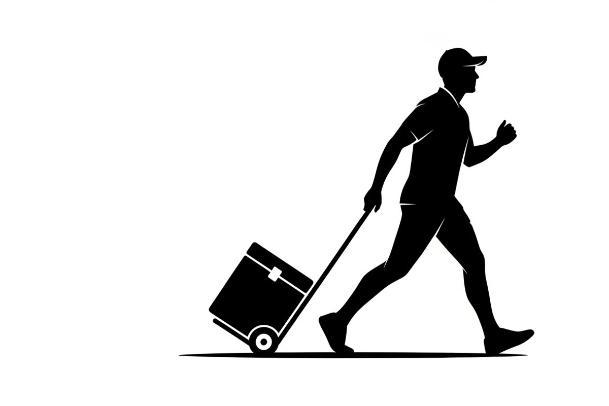 Delivery Driver Silhouette Pack, an Illustration by Amazin_art (Photo 4 of 26)
