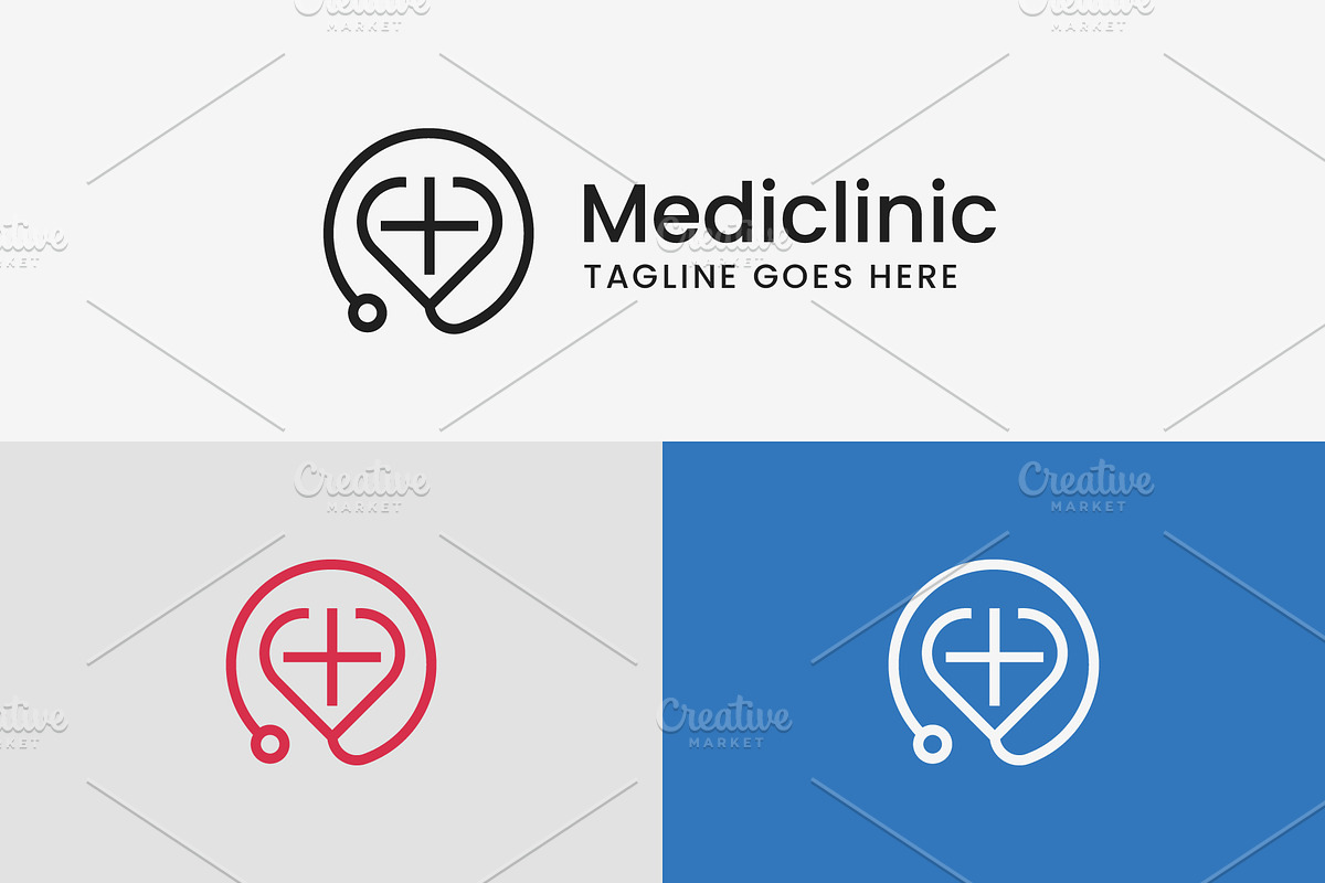 Medi Clinic- Medical & Hospital Logo, a Branding & Logo Template by Creattlle (Photo 4 of 4)