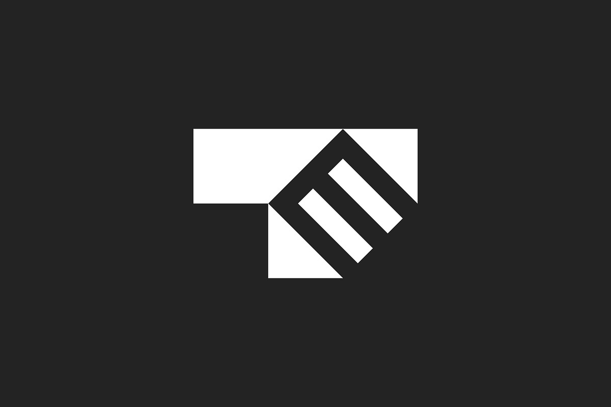 TE monogram logo design inspiration, a Branding & Logo Template by tmts