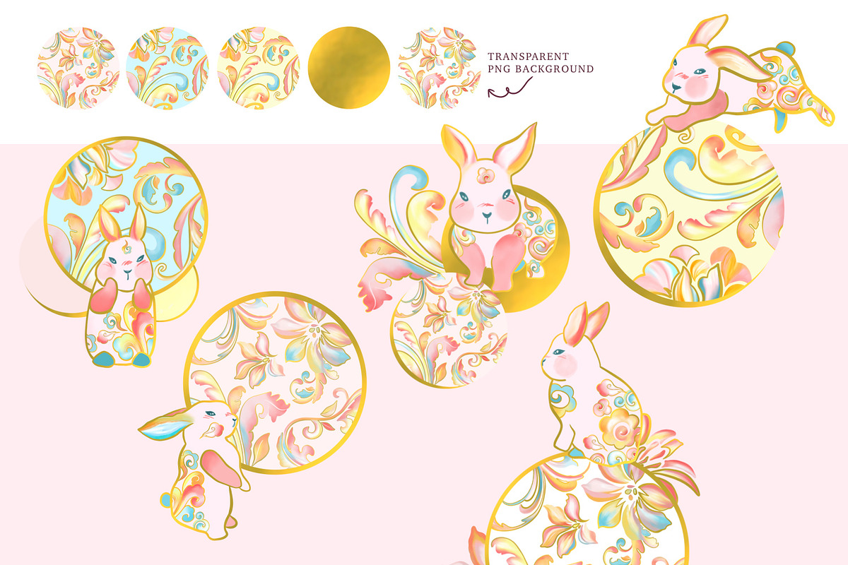 Chinoiserie Rabbit, an Animal Illustration by Rachel Art Studio (Photo 6 of 8)