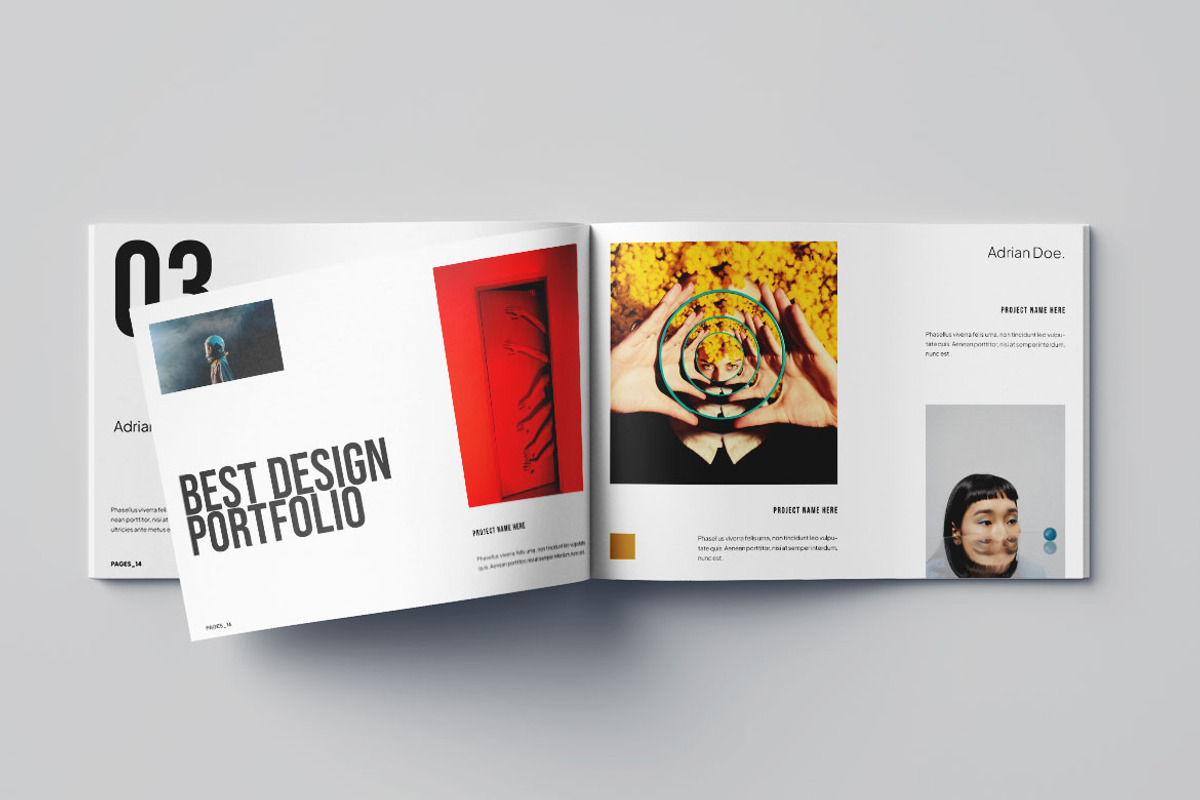 Graphic Design Portfolio Vol.5, a Brochure Template by Bewalrus Studio (Photo 8 of 11)