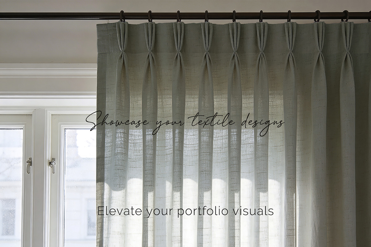Softlife Curtain Mockup Collection, a Household Mockup by Vika_Softlife (Photo 6 of 6)