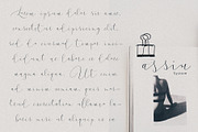 Suins - a script delicate elegant, a Script Font by Fontcastle (Thumbnail 9 of 9)