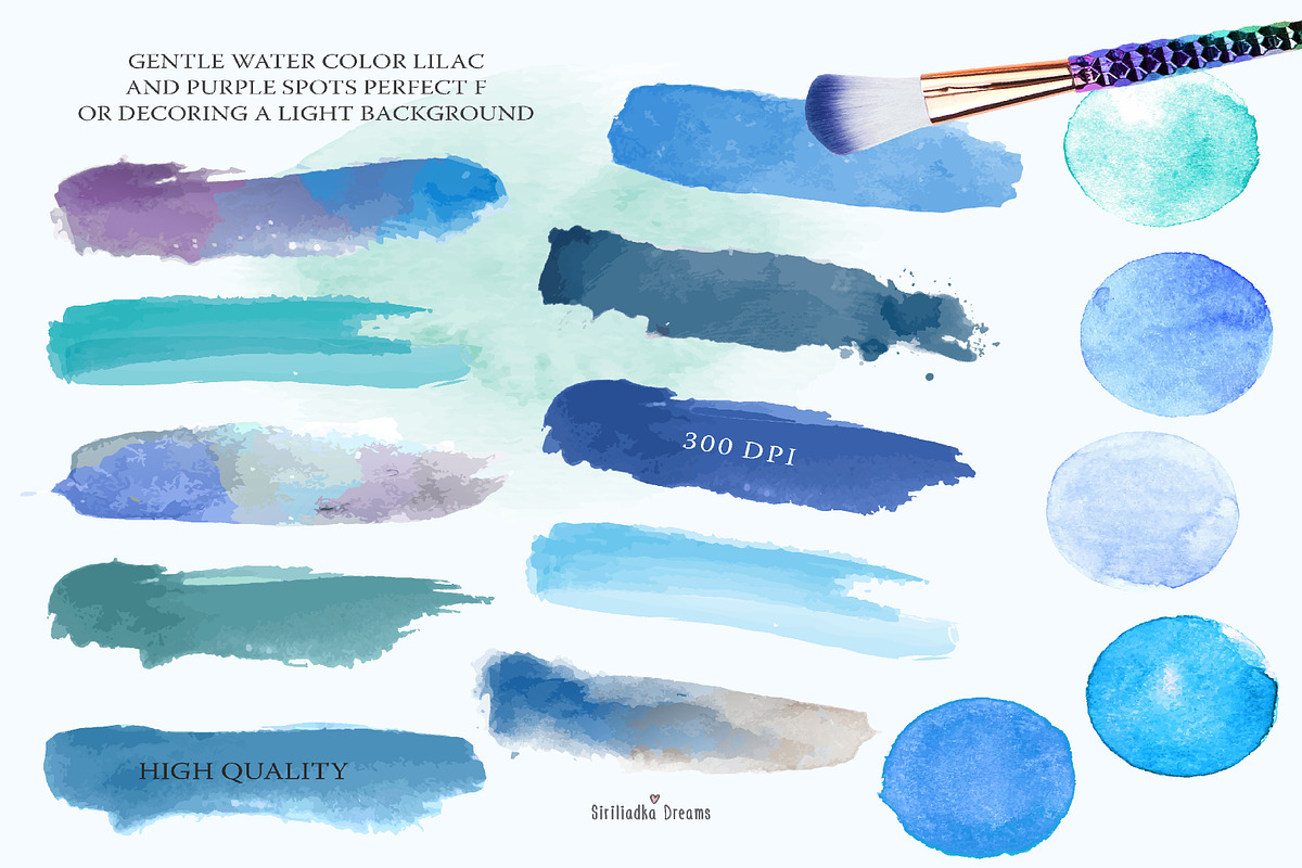 Blue spots, a Texture Illustration by Siriliadka Dreams (Photo 4 of 5)