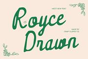 CS Royce Drawn, a Script Font by Craft Supply Co. (Thumbnail 1 of 8)
