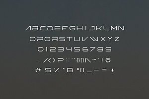 Avapore Technology Font