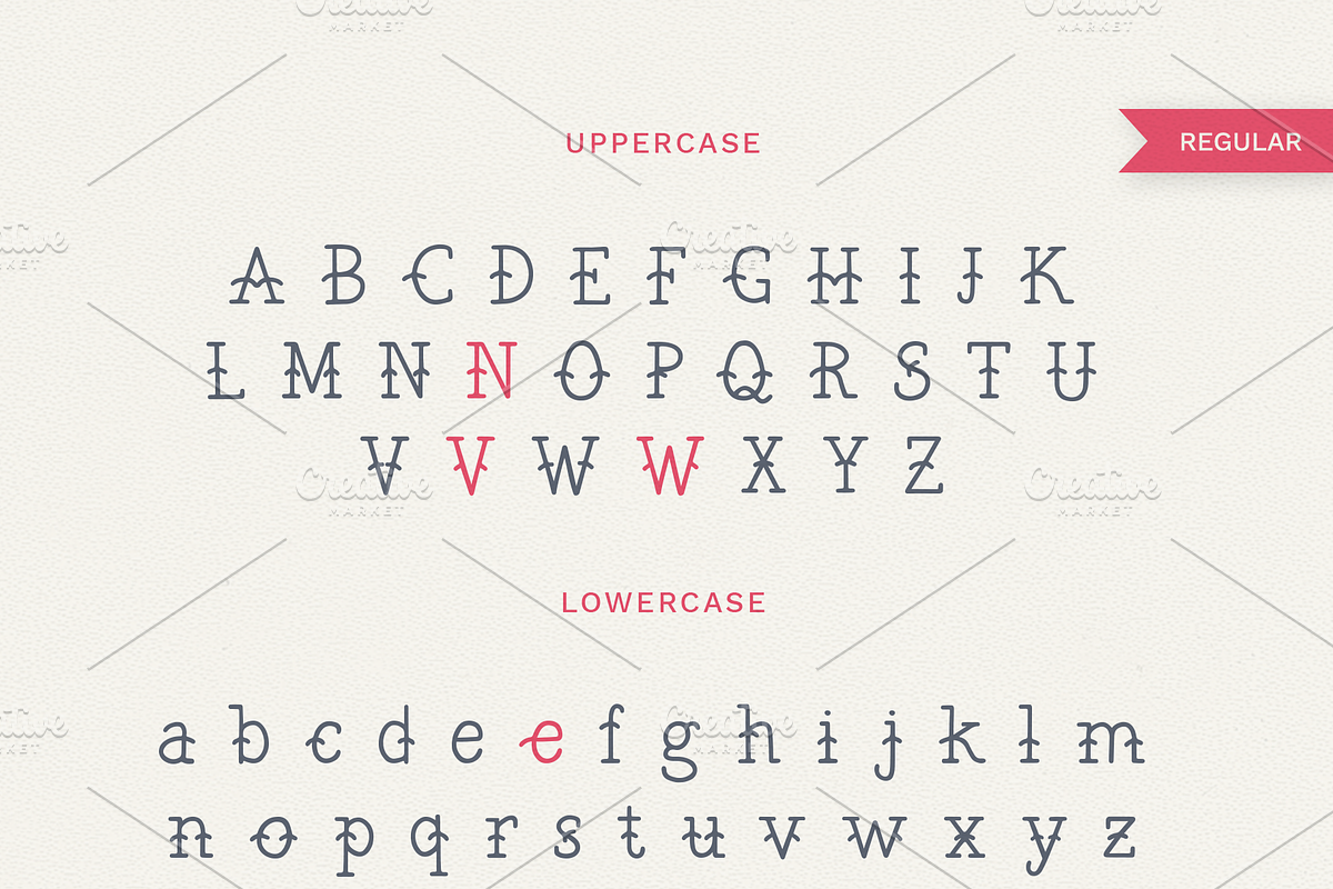 The Bearded Sailor - Tattoo Font preview 3