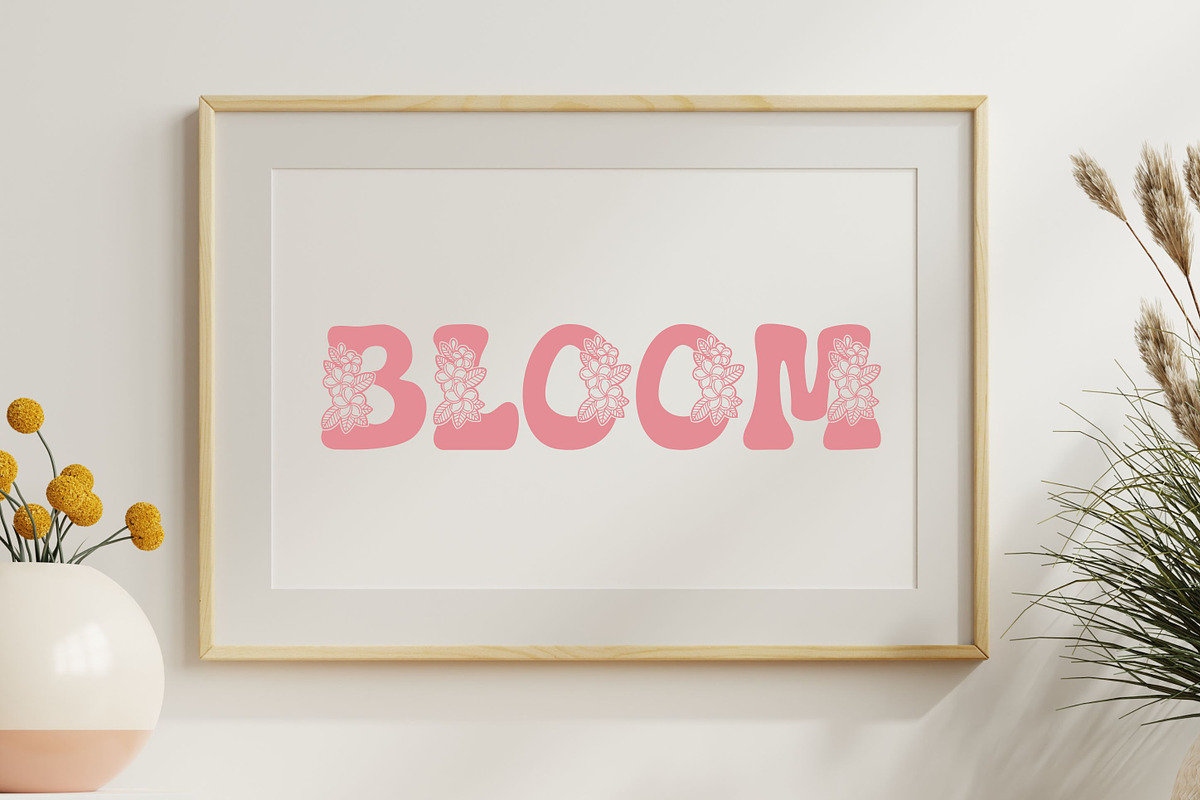 Florin - Floral Decor Font, a Symbol Font by AnningArts (Photo 5 of 8)