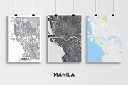 5 maps of Southeast Asia cities, an Education Illustration by MaximGertsen (Thumbnail 4 of 10)