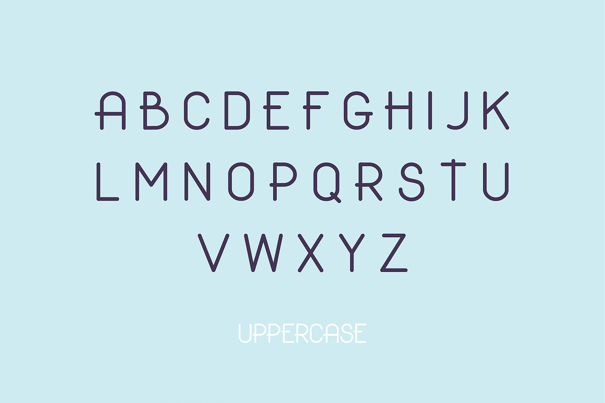 Hover Classic Uppercase Font preview 2