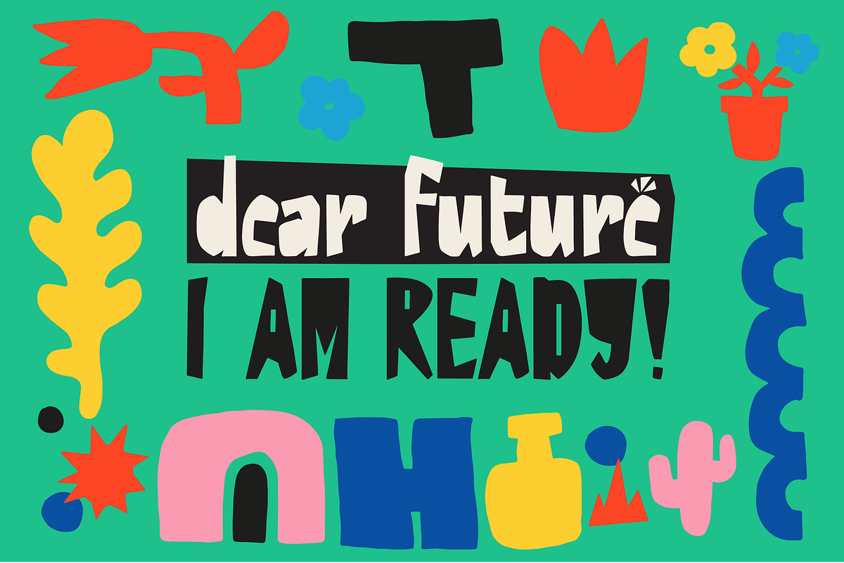 Cranky Scraps | Cutout Handwritten, a Handwritten Font by gracetype_studio (Photo 2 of 12)