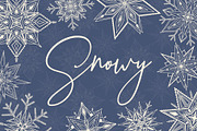Snowy | 65 snowflakes illustrations, a Decorative Illustration by Wander Designs (Thumbnail 1 of 9)