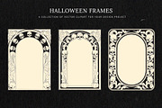 Halloween Frames & Borders, a Background Graphic by DesignerCandies (Thumbnail 2 of 6)
