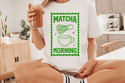 Retro Matcha Tea Cup PNG, a Seasonal Illustration by Canvas Craft (Thumbnail 3 of 7)