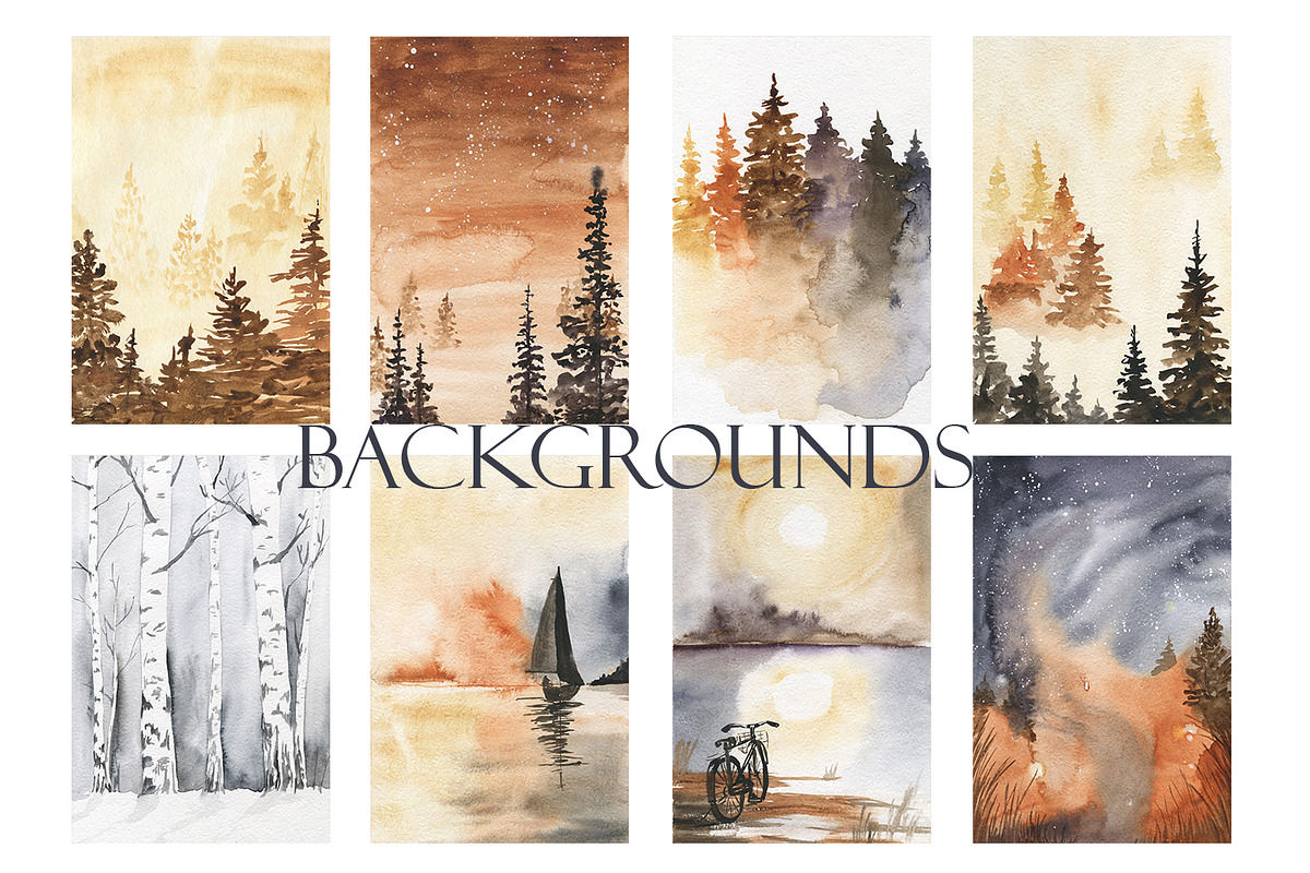 Magic of november, an Animal Illustration by Love Watercolor Store (Photo 2 of 12)