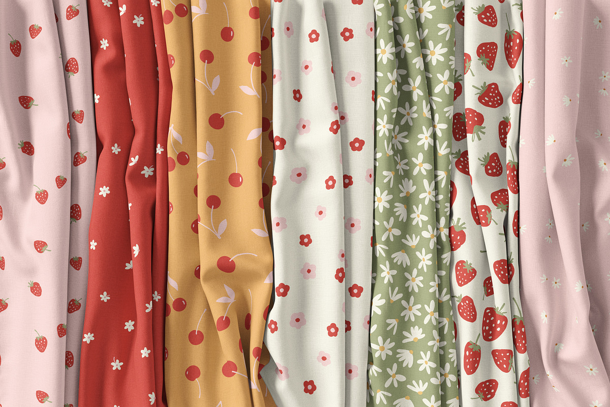 Blooming Summer - Patterns & Flowers, a Pattern Graphic by simpleblues (Photo 8 of 12)