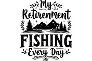 Fishing Quote T-Shirt Bundle, an Object Graphic by Designer_Momina (Thumbnail 3 of 10)