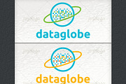 Digital Tech Globe Pixel Data Logo, a Branding & Logo Template by joyologo (Thumbnail 2 of 3)