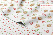 Berry Summer - kids collection, an Animal Illustration by polikarpovaart (Thumbnail 9 of 21)