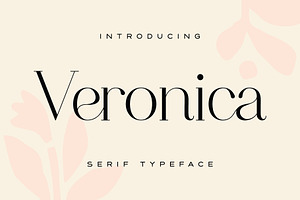 Veronica Chic Serif Display Font