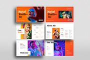 Digital Portfolio Presentation, a Presentation Template by Spark_Creative (Thumbnail 3 of 9)