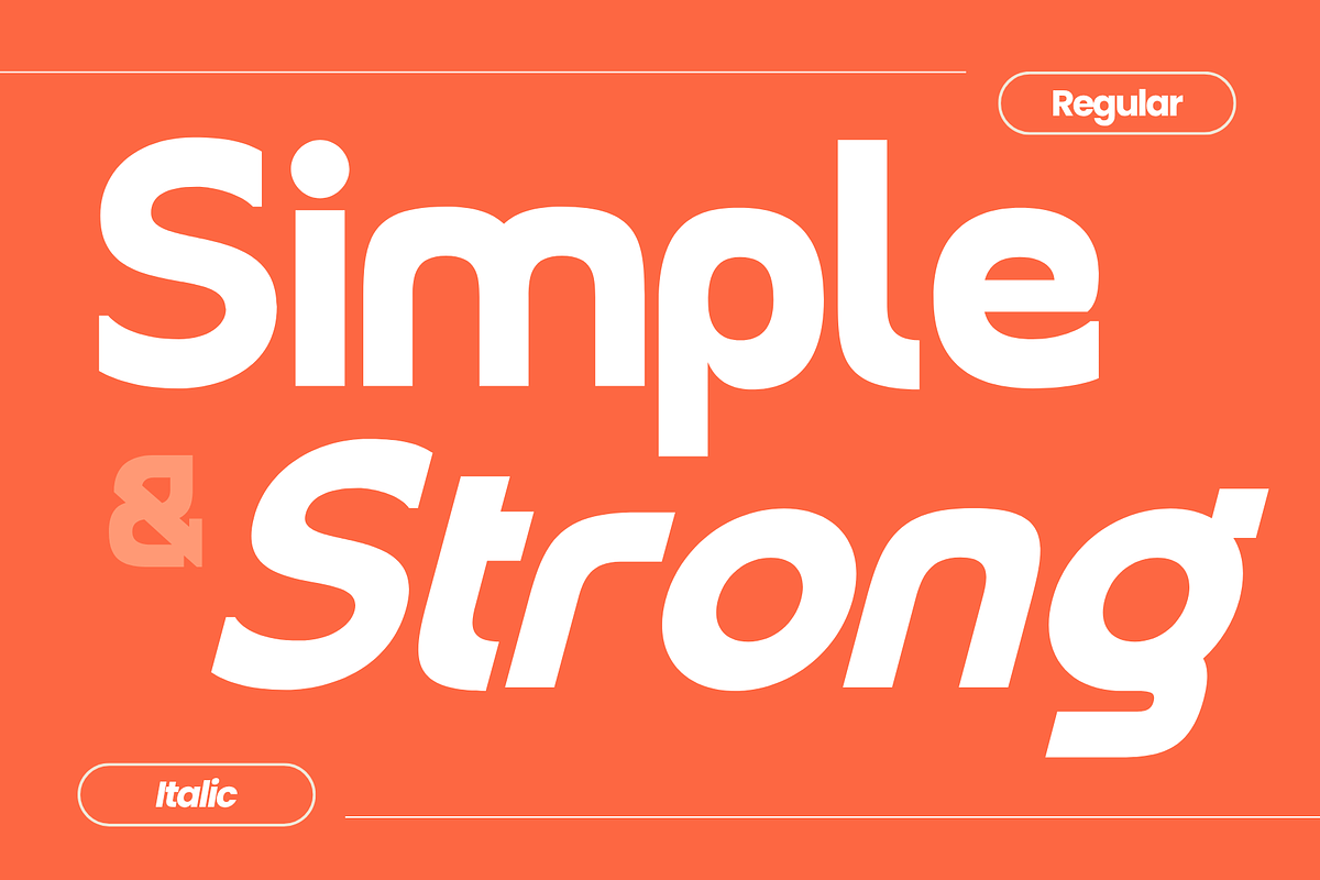Orenza Bold - Company Logo Font, a Sans Serif Font by Nirmana Visual (Photo 14 of 15)