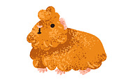 Cute, funny guinea pig animals set, an Animal Illustration by Good Studio (Thumbnail 6 of 14)