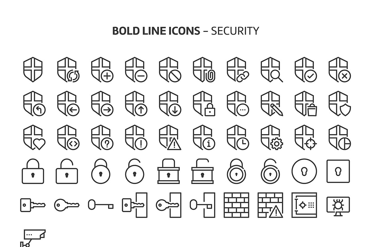 Bold Line Icons, an Outline Icon by Howcolour (Photo 142 of 151)