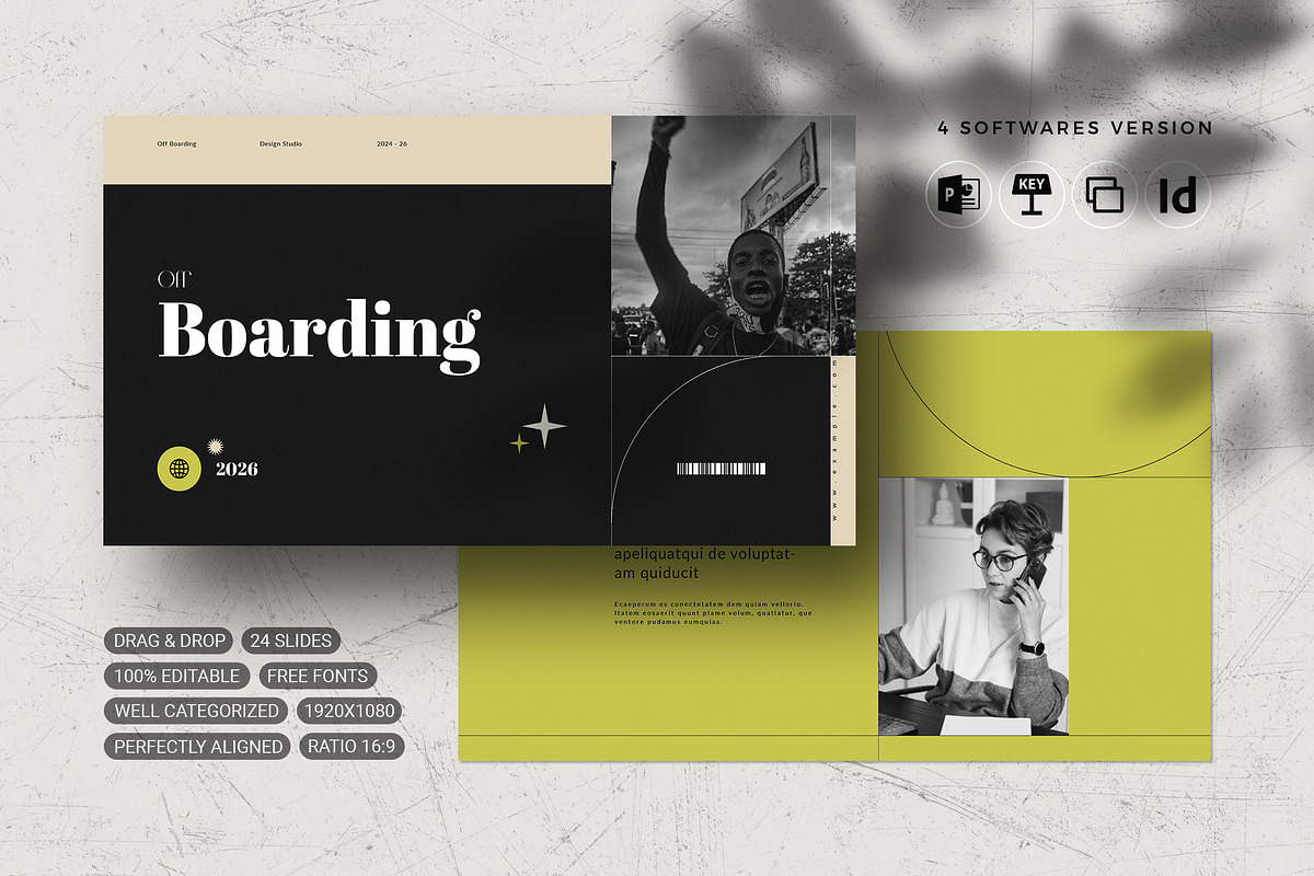 Offboarding Template, a Presentation Template by WhiteGraphic (Photo 1 of 7)