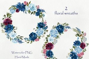 PNG Files Watercolor Fresh Flowers 1