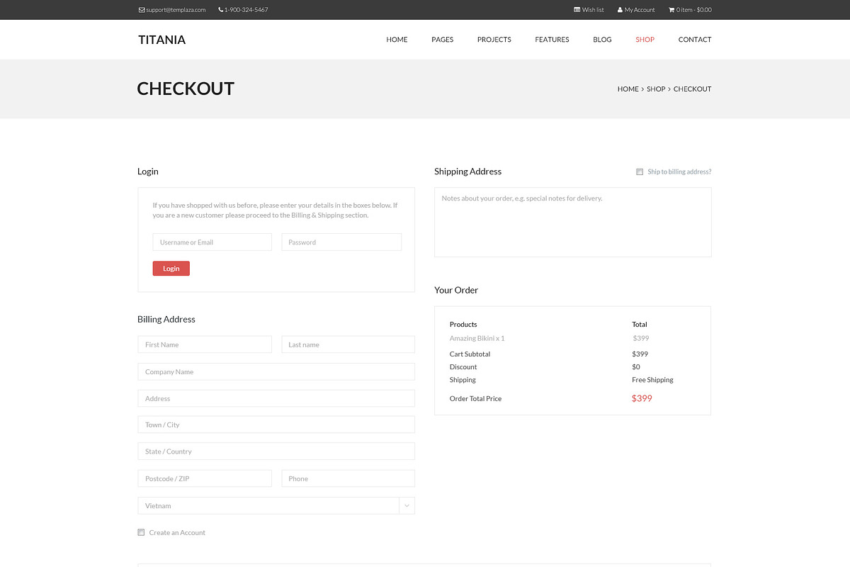 Titania - Multipurpose PSD Template, a Websites & App Template by TemPlaza (Photo 41 of 53)