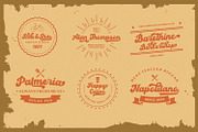 Vintage Round, a Script Font by Vintage Division (Thumbnail 6 of 10)
