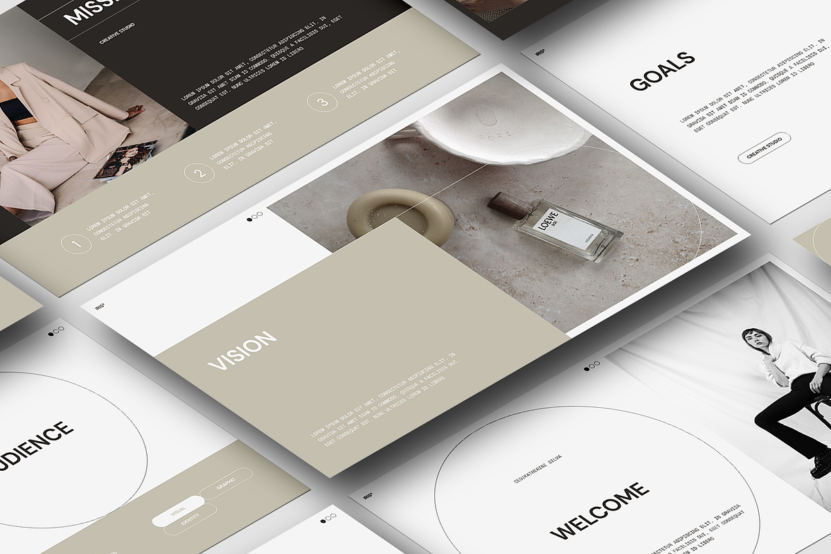 Iris Brand Strategy - PowerPoint, a Presentation Template by Sixtemp (Photo 2 of 7)