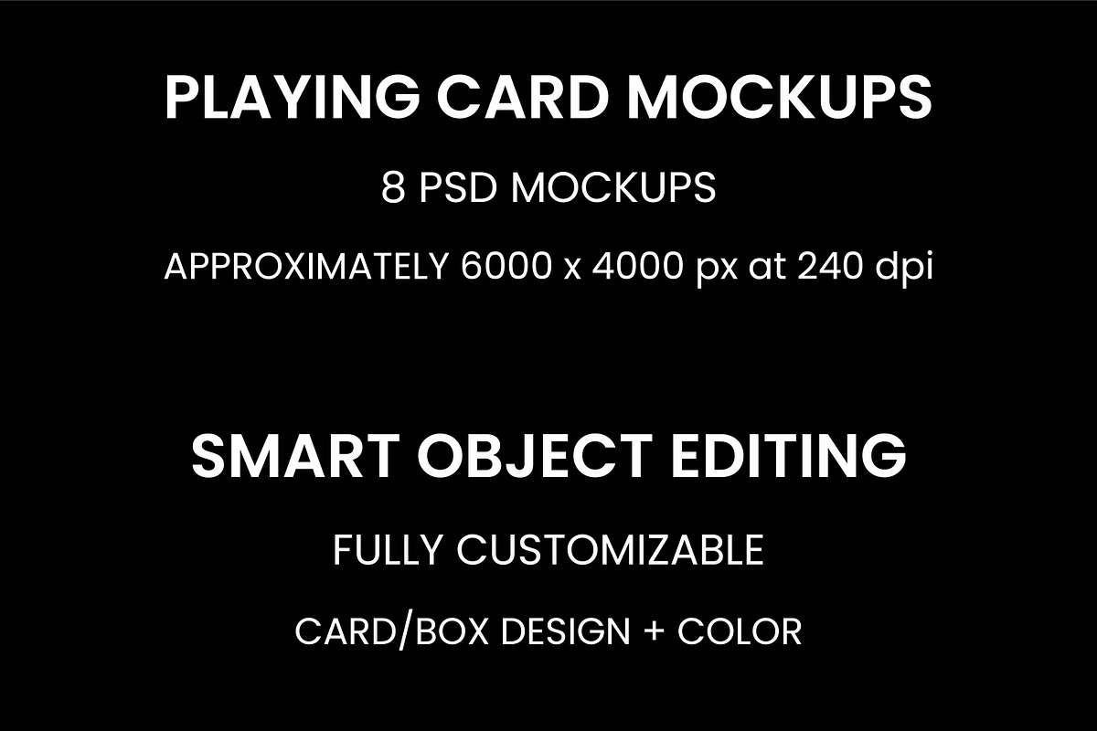 Playing Cards Mockups, a Product Mockup by PinkHouseCollection (Photo 9 of 10)