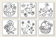 Easter Day With Duck Coloring Book, a Photo by Wow Magic (Thumbnail 3 of 3)