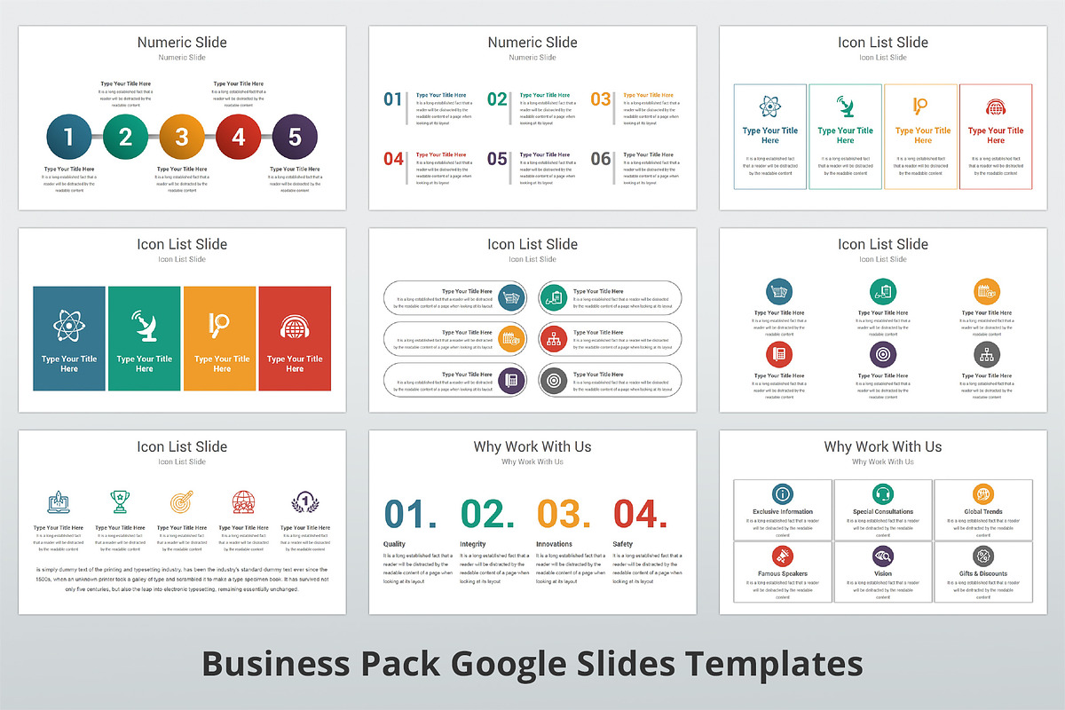 Business Pack Google Slides Bundle, a Presentation Template by GraphicStan (Photo 11 of 41)