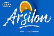 Arsilon (New Update Clean Version!), a Script Font by Dhan Studio (Thumbnail 1 of 8)